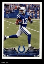 2013 Topps #287 T.Y. Hilton Colts Florida International University 8 - NM/MT