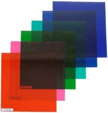 ALZO 8 Inch x 8 Inch 6 Colors Rainbow Gel Kit