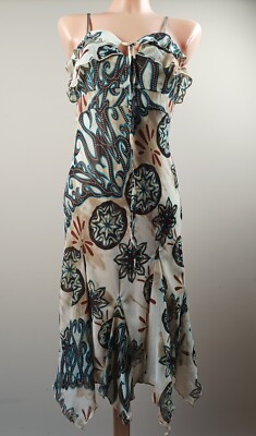 Women's Sisters Point Sleeveless Sweetheart Summer Dress Size S