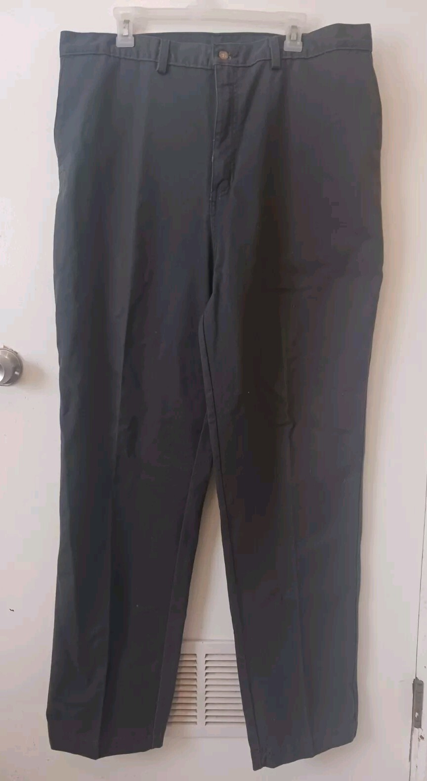 Carhartt Pants Mens 40x34 Gray Khakis Canvas Loose Work