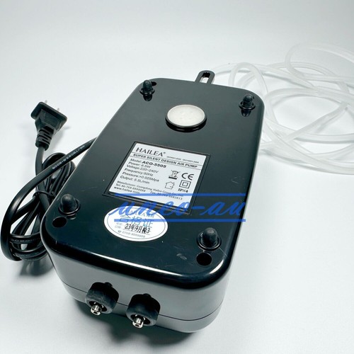 1Pz Nuova Pompa Serbatoio ACO-5505 ACO-5504 Ultra Silenziosa Doppio Foro Regolabile - Foto 4 di 9