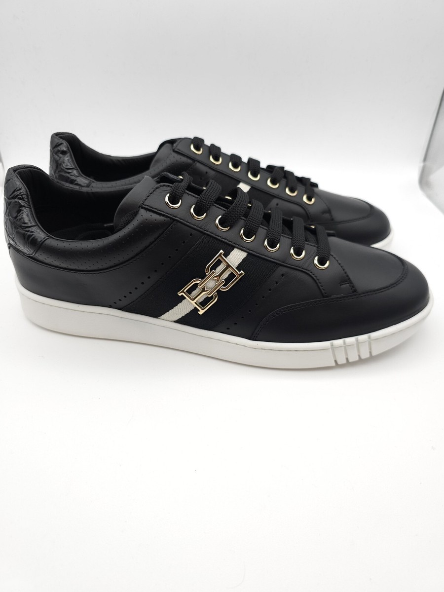 BALLY WF002VBU003U806 関税送料込 Bally Switzerland Frenz Perforated Lace-Up Sneakers Shoes