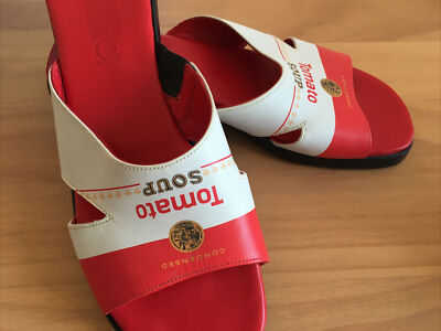 Jeon Andy Warhol Sonderedition Campbell's Tomato Soup Sandale Gr. 38 Neu Rar Top