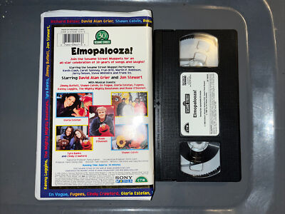 Sesame Street - Elmopalooza (VHS, 1998) 9 74644944136| eBay