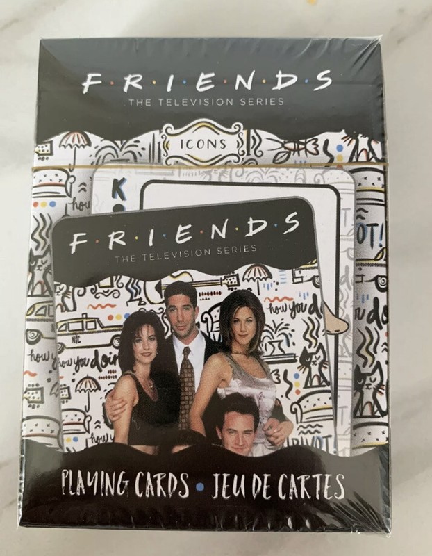 NEW & Sealed Friends TV Show Series Icon Theme Playing Poker 52 Cards Game Deck