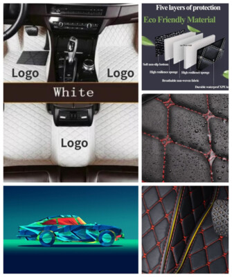 LR　オーダー For Kia Forte5 Spectra Car Floor Mats Rug New Custom All