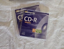 Memorex CD-R 52X 700 MB 80 Min Slim Case 2 Avail
