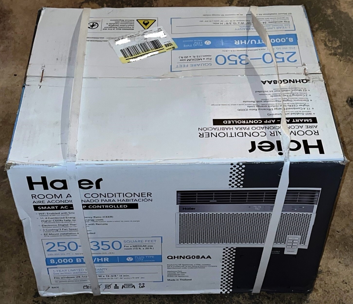 Haier QHNG08AA 8,000 BTU Room Air Conditioner NEW 84691862703 eBay