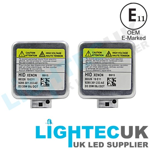 2x AUDI 35W D3S HID XENON BULBS OEM DIRECT REPLACEMENT HEADLIGHT LAMP BULB UK - Picture 2 of 7
