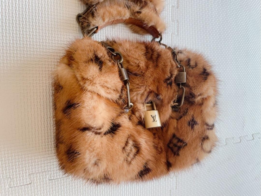 Louis Vuitton Limited Edition 300 Worldwide Mink Monogram Mini Bag