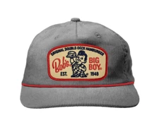 Bob's Big Boy Restaurant Toluca Style Hat Ball Cap- NEW
