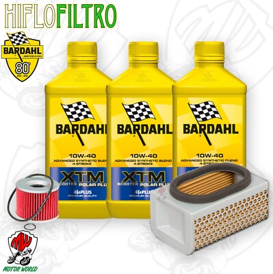 Inspektionskit Öl Bardahl XTM 10W40 + Filter Kawasaki Kawasaki Z 550 1983