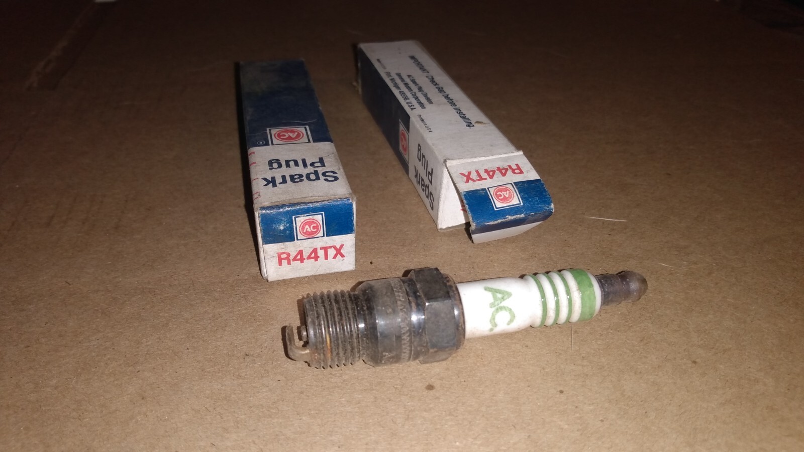 ACDelco Spark Plug R44TX -- lot of 2