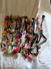 DMC Embroidery Floss Collection Assorted Colors 100% Cotton 50+  Craft Thread Fo