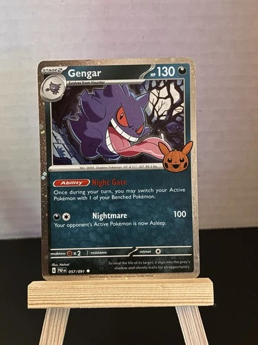 Gengar (Cosmos Holo) 057/091 Trick or Trade  2024 Holo LP