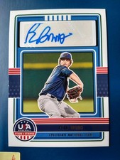 2023 Panini USA Baseball Stars & Stripes Ryan Bruno #CNTS-RB AUTO