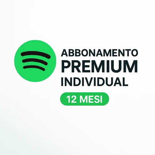 Servizio Upgrade 12 Mesi – Musica Premium Individual – Nessun Account Condiviso