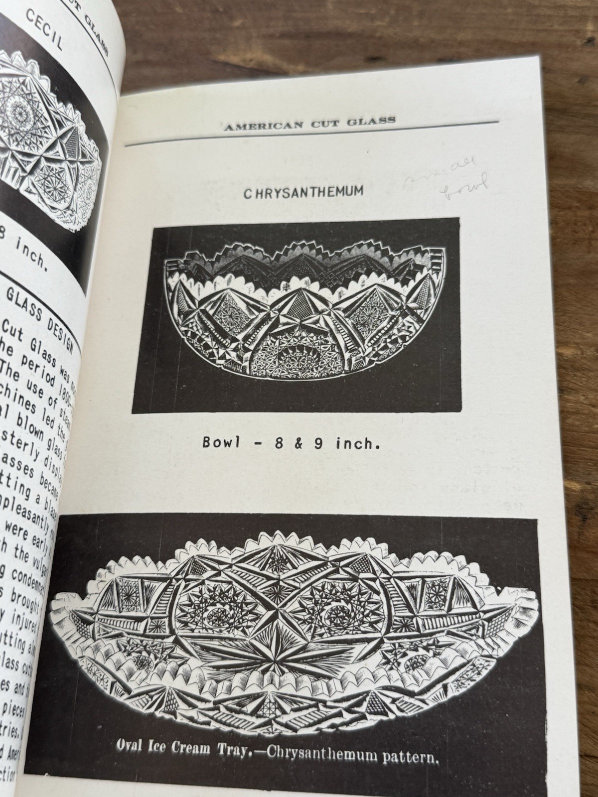 American Cut Glass Edwin Warman Publishing First Ed 1954