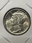 1943 P - Silver Winged (Mercury) Dime - a very nice lightly circulated coin