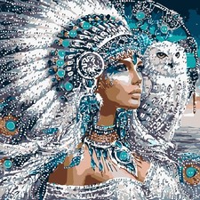 Paint by Numbers Kit for Adults Beginner,DIY Animal Eagle Painting by Numbers Ki