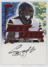 2022 SAGE High Series Next Level Signatures Red Corey Sutton #NLS-CS Auto 10k8