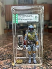 Star Wars Light Blue Painted Head Boba Fett Taiwan Graded AFA 85+ Gold