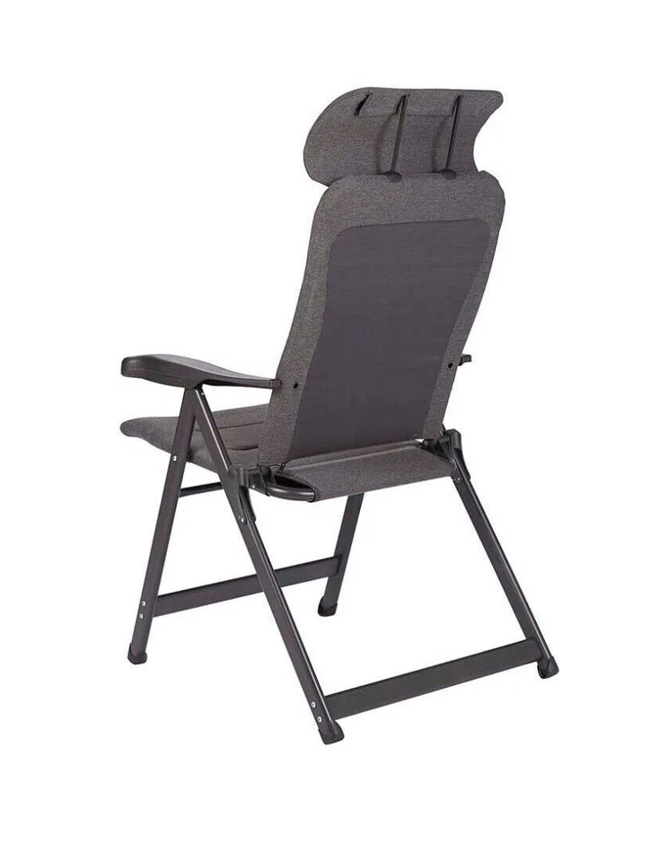 Crespo AP/215 Tex-Supreme Compact Campingstuhl, grau - Bild 2 von 4