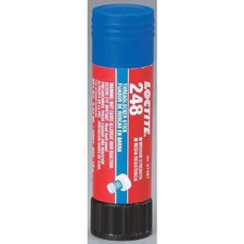 Loctite 462476 Threadlocker, Loctite 248, Blue, Medium Strength, Solid, 0.67 Oz