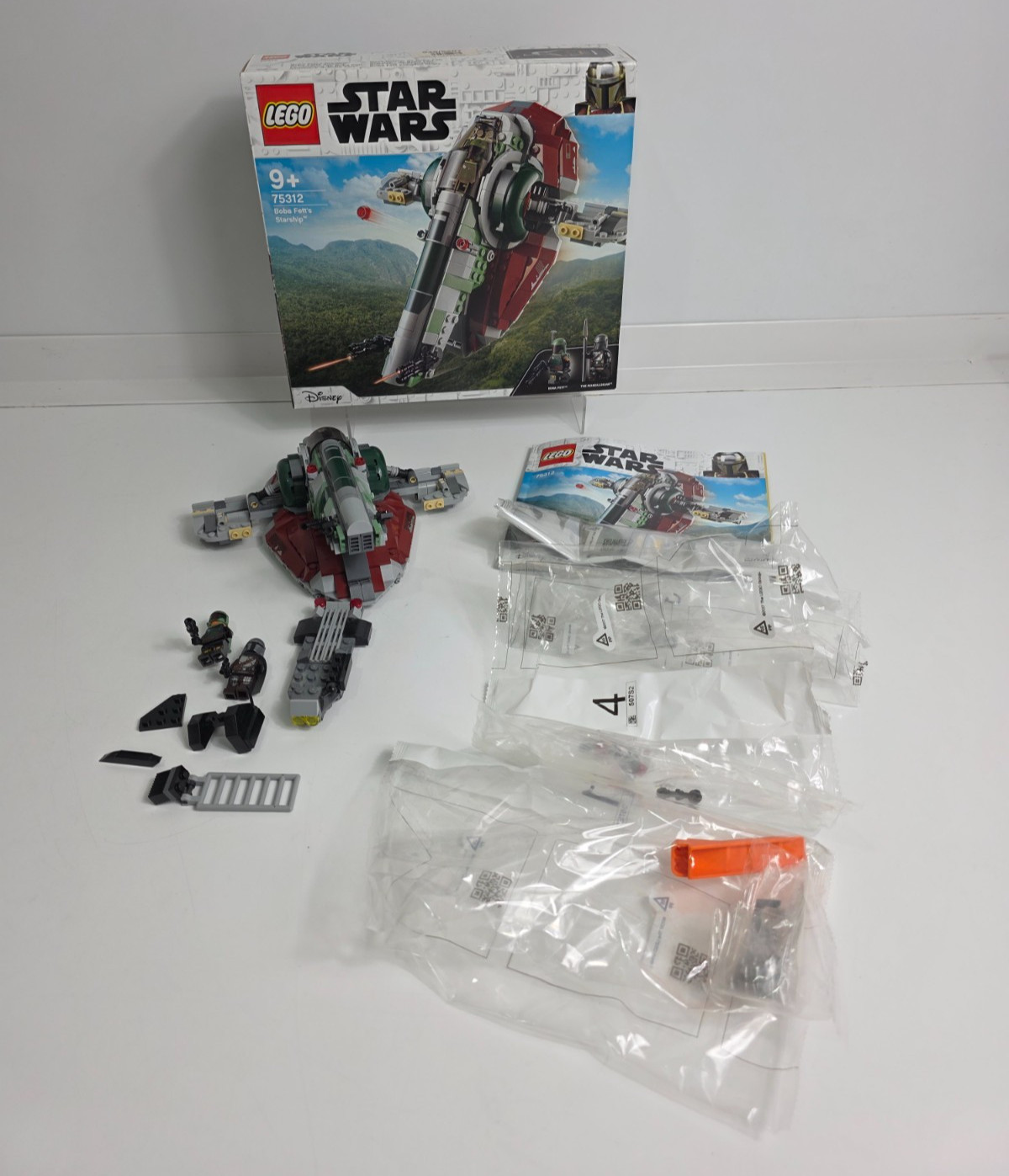 LEGO Star Wars: Boba Fett’s Starship -75312- Prebuilt-Boxed