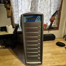 Vinpower 8 Bay Target DVD CD Duplicator Optiarc Burner Tower. Works Great