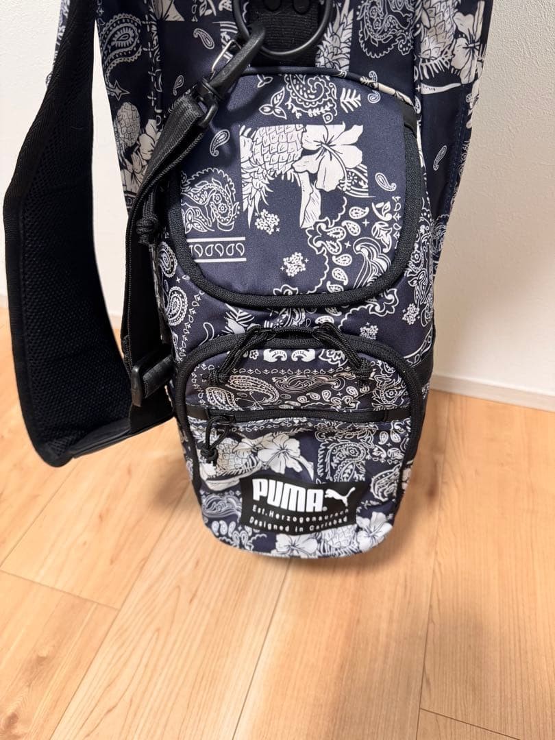 Puma Paisley Lightweight cart bag golf carry caddy bag rare japan used thumbnail 6