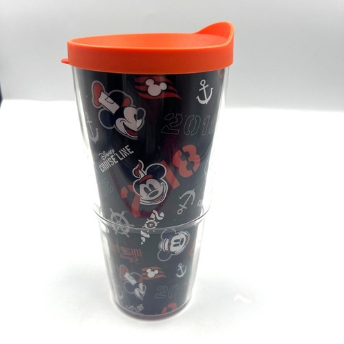 Disney Cruise Line Tervis Mickey Mouse vaso frío caliente Venice Florida 2018 - Imagen 4 de 10