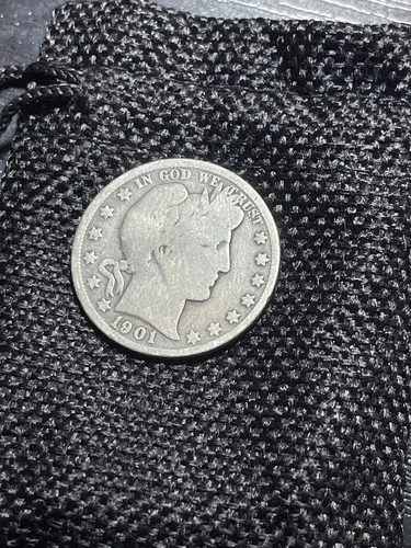 1901-O Barber Half Dollar