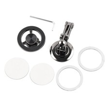 Aluminum Alloy 360 Magnetic Car Phone Holder Mount Strong Magnet Suction Stand