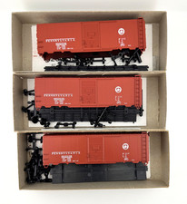 LOT OF 3-Accurail 3204 HO Scale Pennsylvania AAR 40' Steel Box Cars