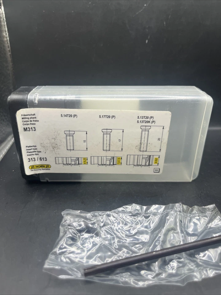 Refrigerante de bocina de pH a través del vástago de fresado de carburo MU313.0500.01B Foto 3 de 4