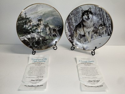 The Hamilton Collection, Year Of The Wolf Series, With COA And Packing 