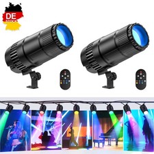 2x 70W LED RGBWYP Pin Spot Punktstrahler Weiß Licht DJ Bühnenlicht Party Show