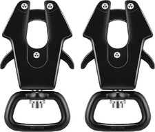 2 Pcs Frog Clip Dog Leash 360 Degree Swivel Clip Heavy Duty Quick Release Metal