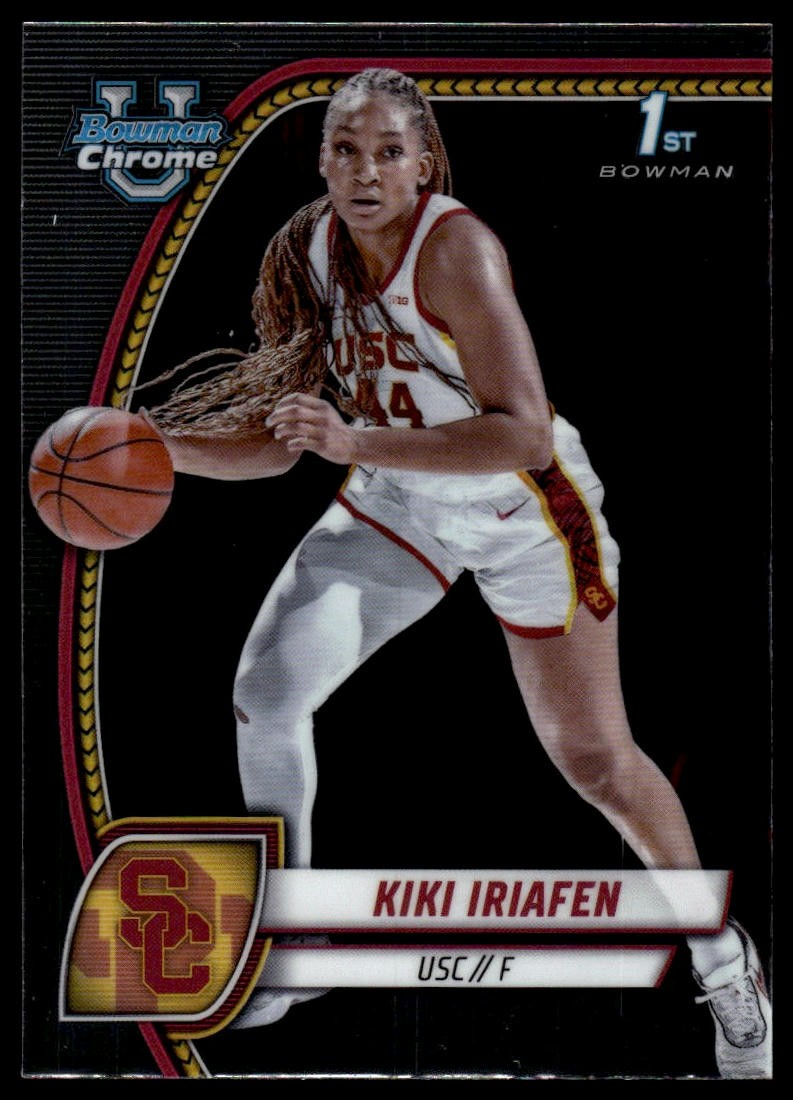 2024 Bowman Chrome University Kiki Iriafen #47