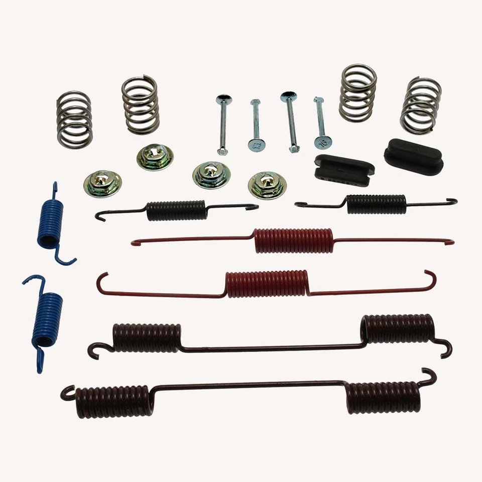 Brake shoe kit Chrylser Dodge Plymouth Mini Van 1996-2007 w/hardware & adjusters - Image 4 of 4