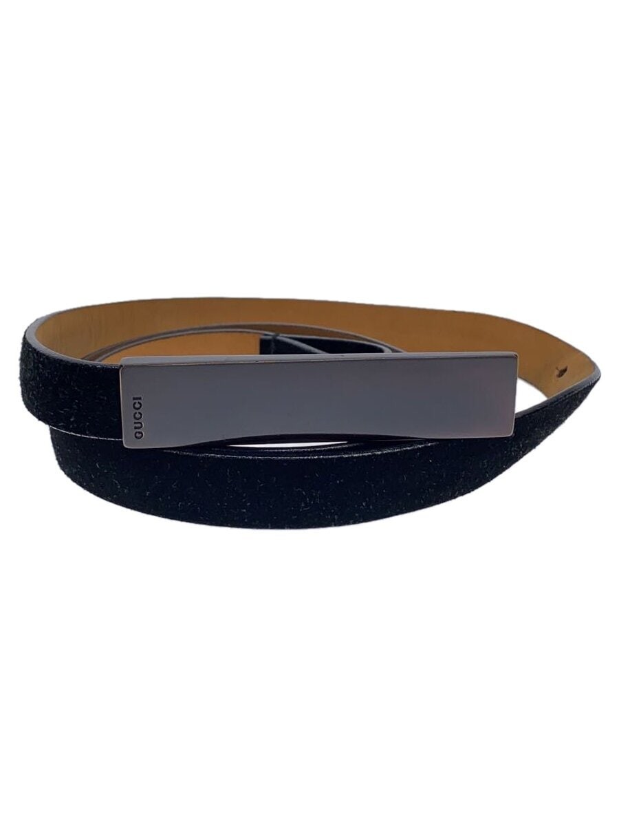 GUCCI Black Suede Belt for Women