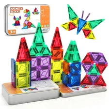 Magnetic Tile 26pc Mini Diamond Magnetic Building Blocks Set