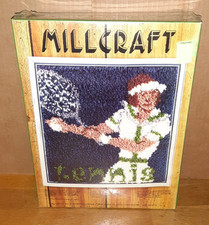 MILLCRAFT LATCH HOOK KIT TENNIS MRG 132