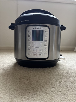 #ad Instant Pot 112 0170 01 6Qt Duo Pressure Cooker Silver $79.00