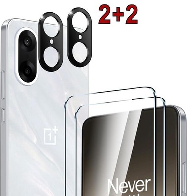 2x Schutzglas + 2x Kameraschutz für OnePlus Nord CE5 Blasenfrei 9H Panzerfolie