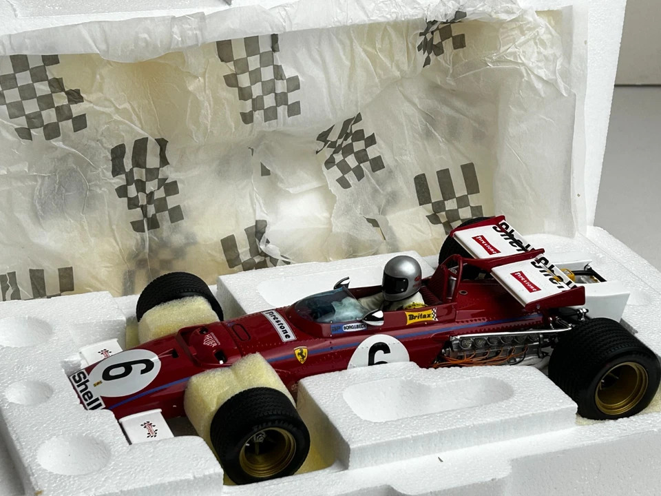 Ferrari GP de Mónaco 1971 Exoto Mario Andretti escala 1:18 con caja Foto 2 de 4