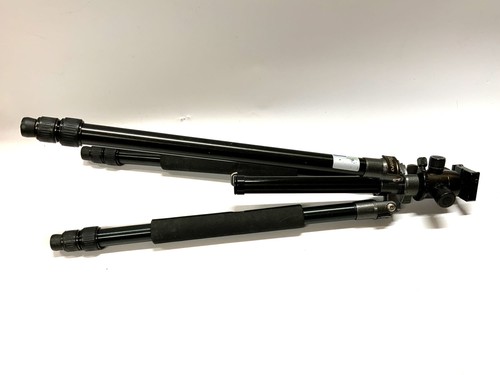 Tripo MX-1227 Stativ schwarz mit Triope B-2 Stativkopf und GS-13-15 Fotostativ - Picture 3 of 4