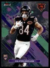 2025 Finest Colston Loveland Rookie Chicago Bears #32
