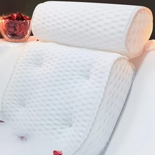 Luxury Bath Pillows for Tub  Bath Pillow Bathtub Pillows for Head and Neck Sup...